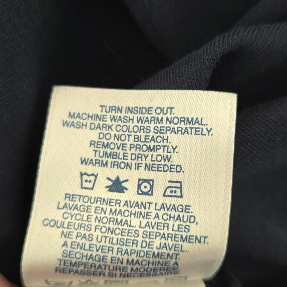 NWOT Lands' End Navy Blue Turtleneck - Picture 5 of 5